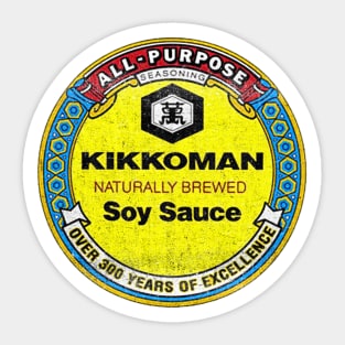 Best Soy Sauce Worn Sticker